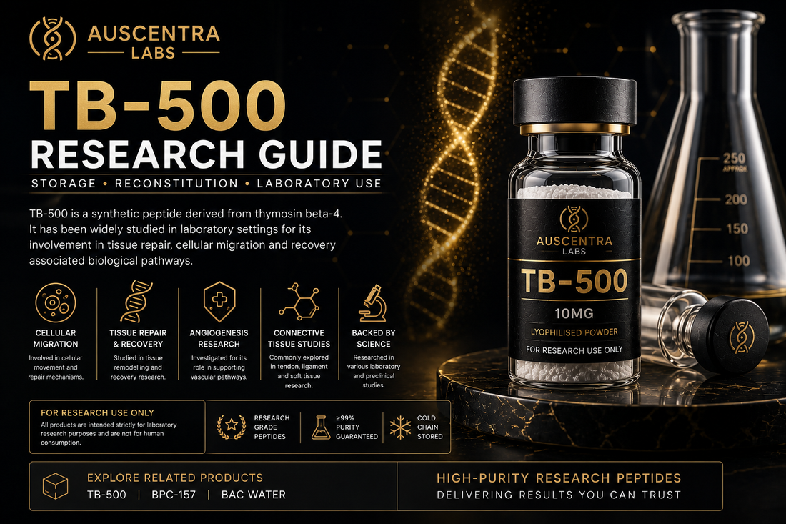 TB-500: A Complete Research Guide for Storage, Reconstitution & Laboratory Use