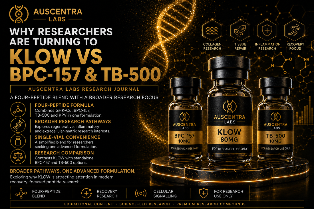 KLOW vs BPC-157 & TB-500: Why Researchers Are Turning to the Four-Peptide Blend