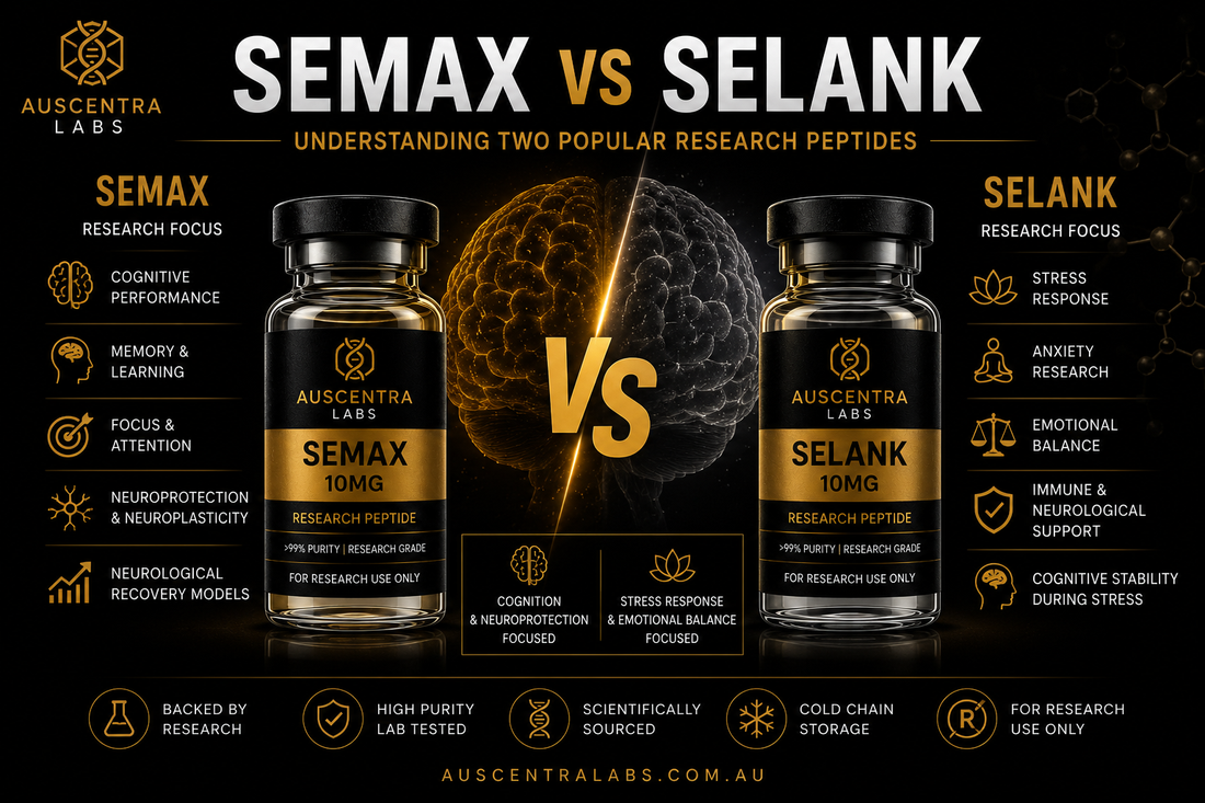 Semax vs Selank: Understanding Two Popular Research Peptides