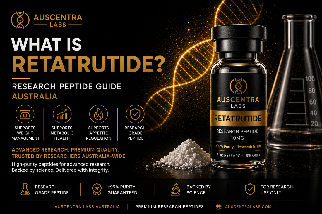 What Is Retatrutide? Research Peptide Guide Australia | Auscentra Labs