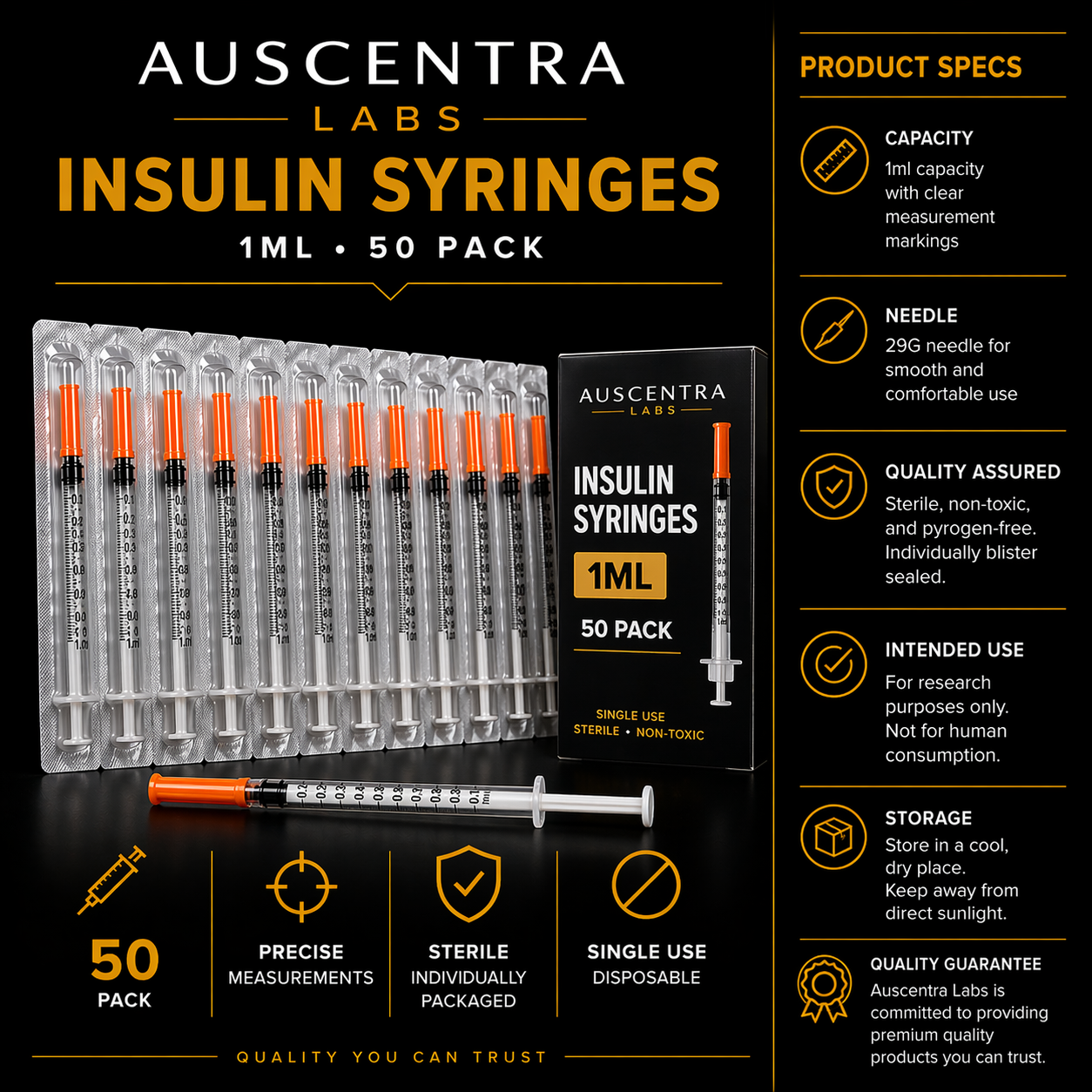 INSULIN SYRINGE PACK