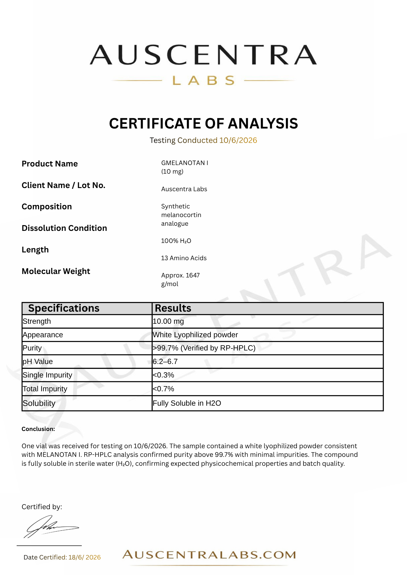 melanotan amazon MELANOTAN-1 Research Peptide Melanotan 2/MT2 (10mg) - Natty