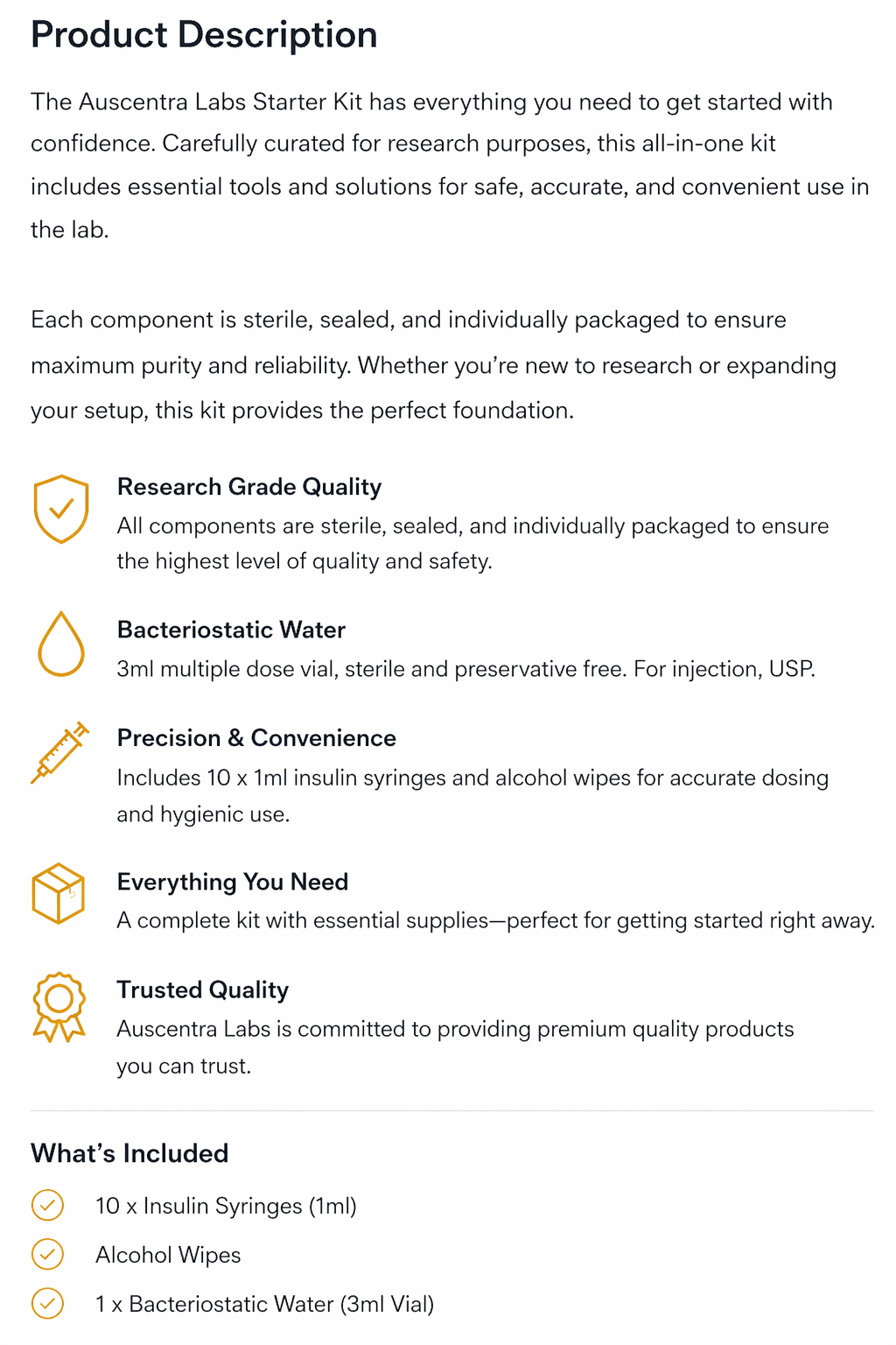 STARTER UTILITY KIT